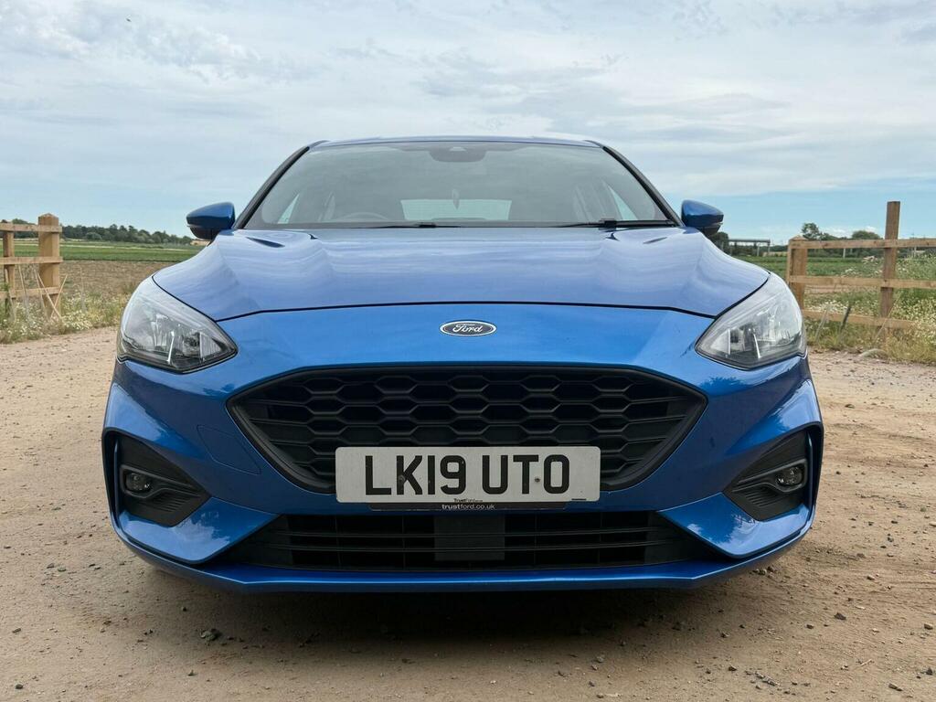 Ford Focus 1.5 Ecoblue St-line Euro 6 Ss LK19UTO Blue #2