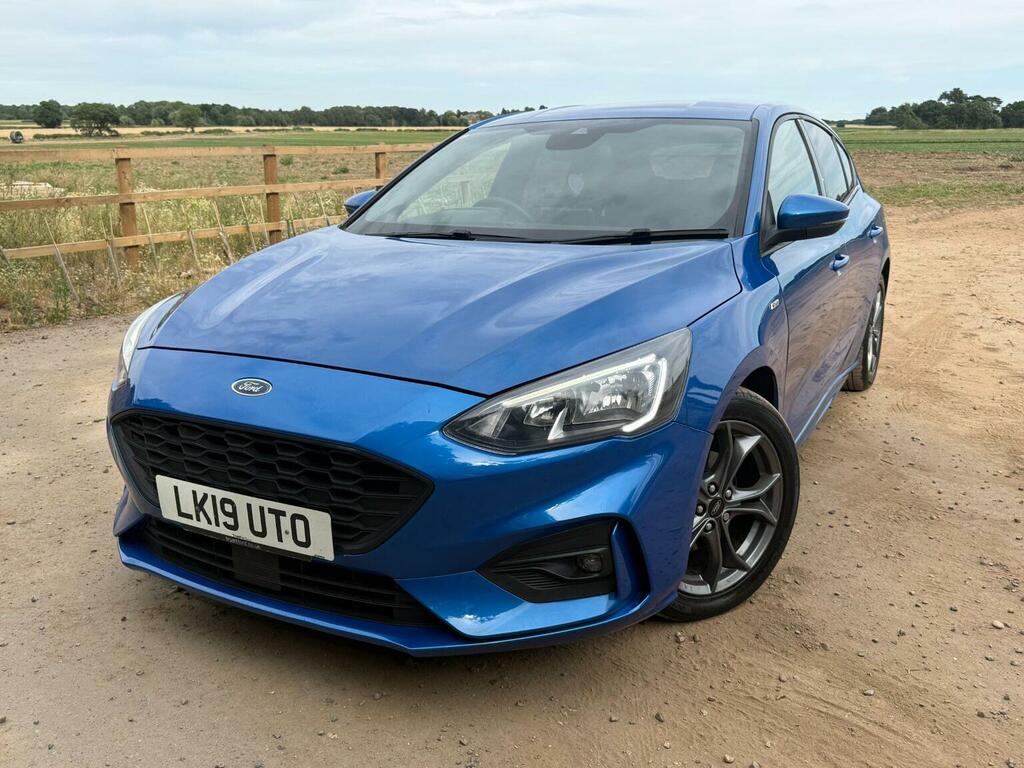 Ford Focus 1.5 Ecoblue St-line Euro 6 Ss LK19UTO Blue #6