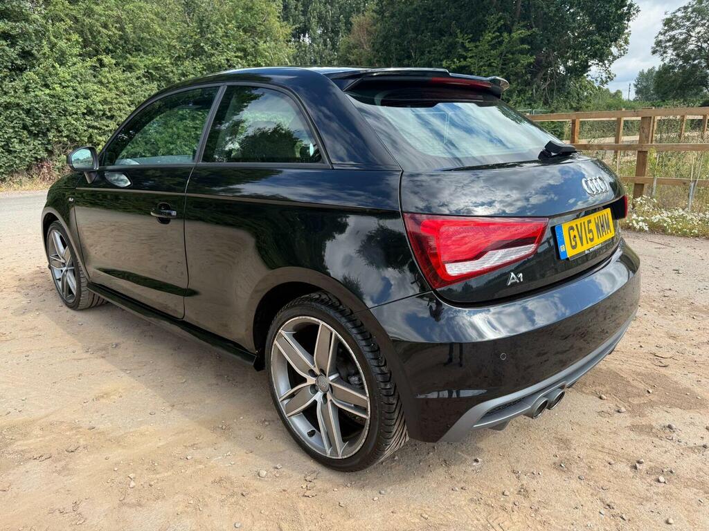 Audi A1 1.4 Tfsi Cod S Line S Tronic Euro 6 Ss GV15WMM Black #2