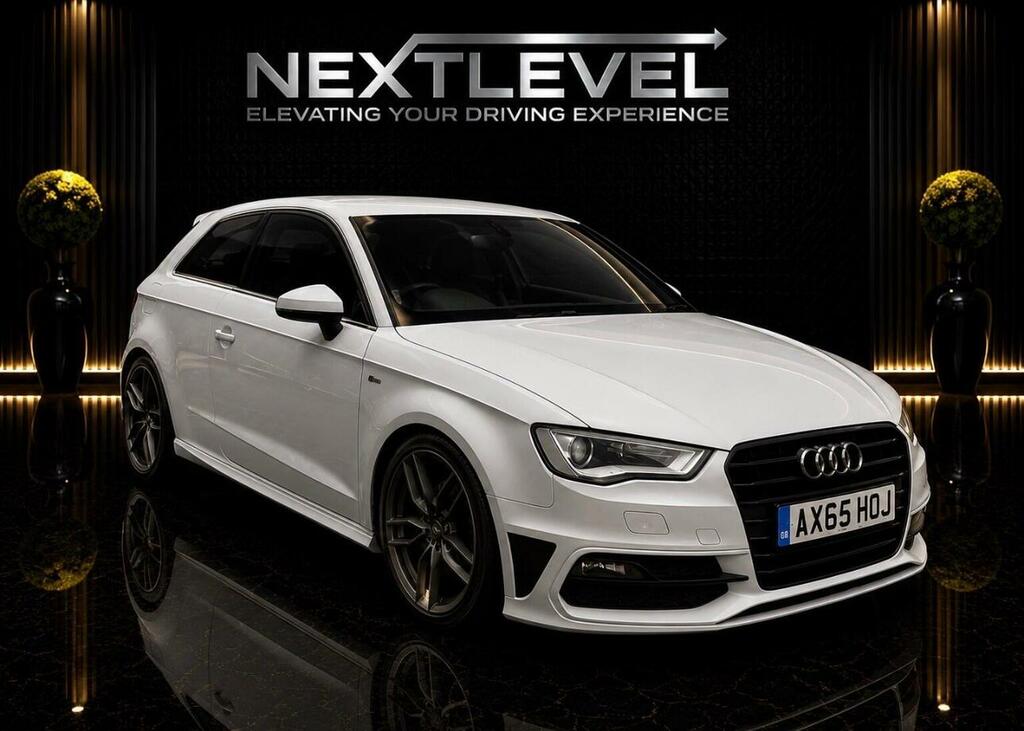 Audi A3 1.6 Tdi S Line S Tronic Euro 6 Ss White