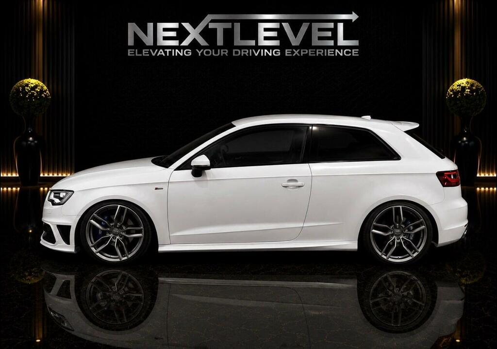 Audi A3 1.6 Tdi S Line S Tronic Euro 6 Ss AX65HOJ White #2