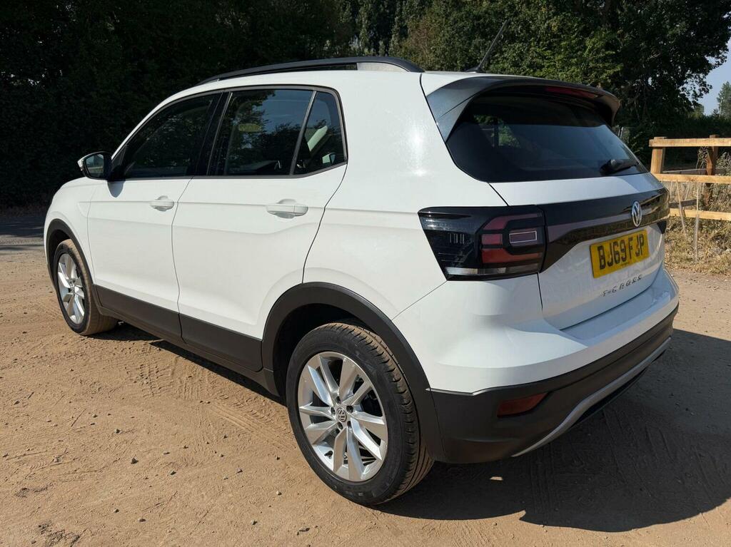 Volkswagen T-Cross 1.6 Tdi Se Euro 6 Ss White #6