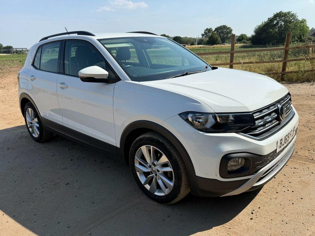 Volkswagen T-Cross 1.6 Tdi Se Euro 6 Ss White #2