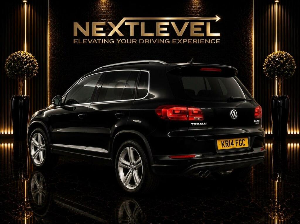 Volkswagen Tiguan 4X4 2.0 Tdi Bluemotion Tech R-line Dsg 4Wd Euro 5 White #2