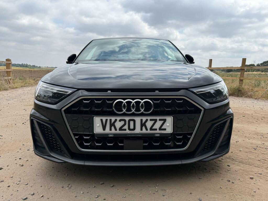 Audi A1 1.0 Tfsi 30 S Line Sportback Euro 6 Ss VK20KZZ Black #2