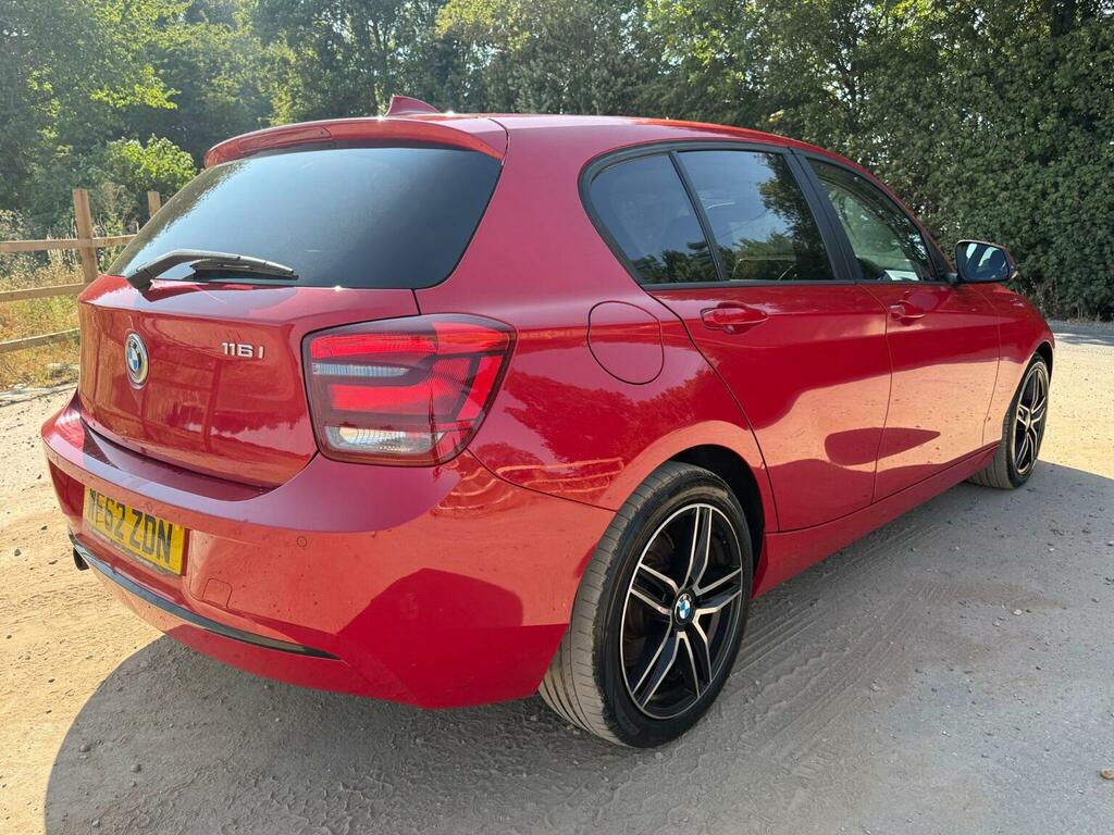 BMW 1 Series 1.6 116I Sport Euro 5 Ss Red #3