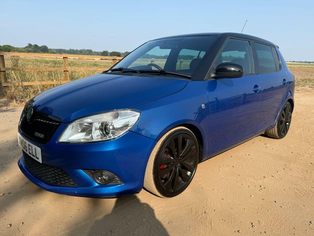 Skoda Fabia Vrs White #8