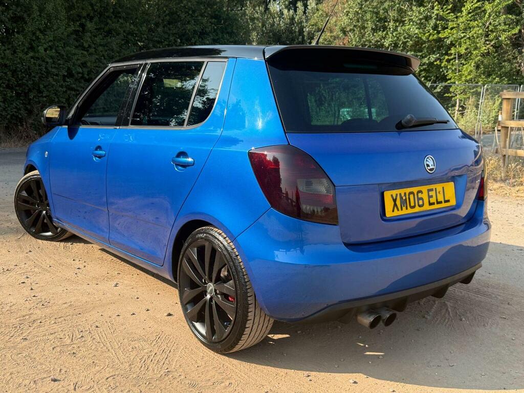 Skoda Fabia Vrs White #32