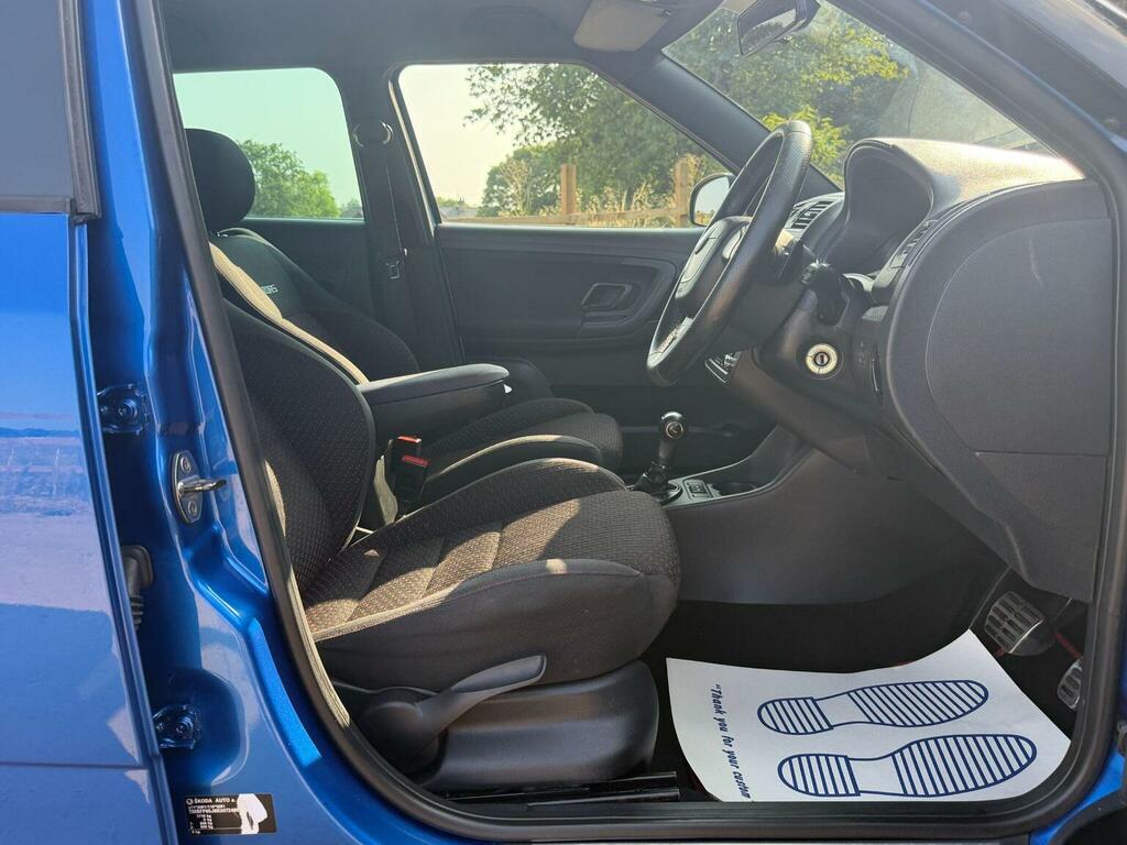 Skoda Fabia Vrs White #12