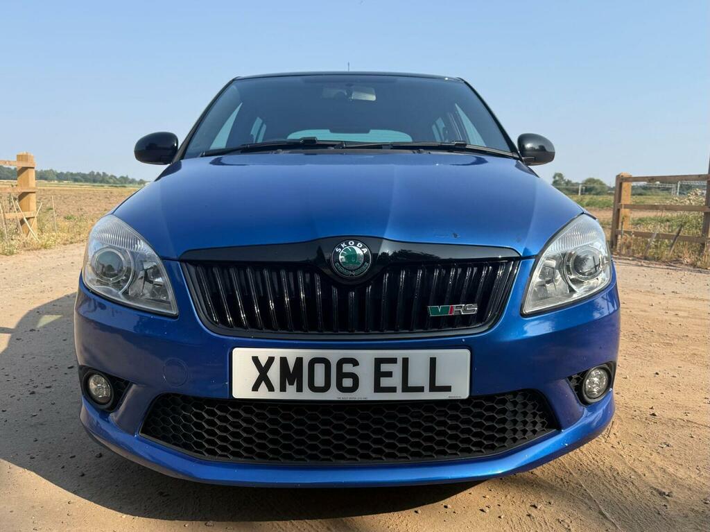 Skoda Fabia Vrs White #9