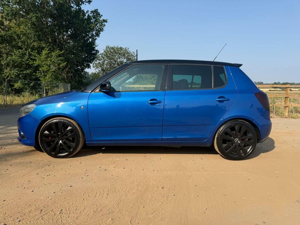 Skoda Fabia Vrs White #7