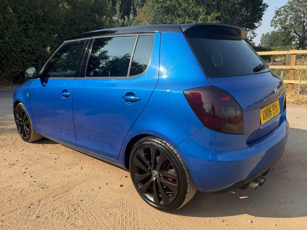 Skoda Fabia 1.4 Tsi Vrs Dsg Euro 5 Blue #6