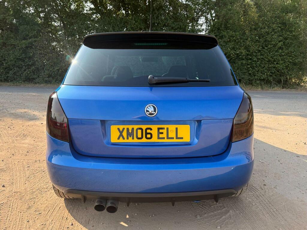 Skoda Fabia 1.4 Tsi Vrs Dsg Euro 5 Blue #5