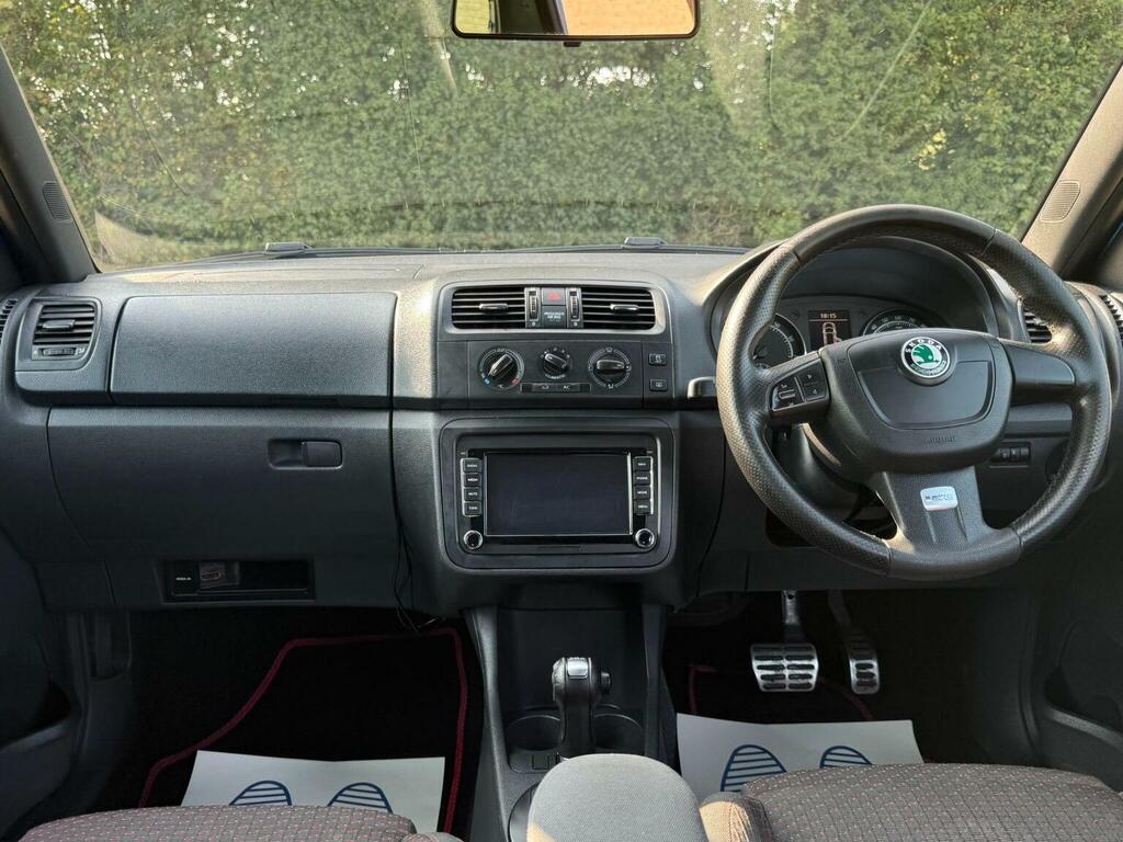 Skoda Fabia Vrs White #16