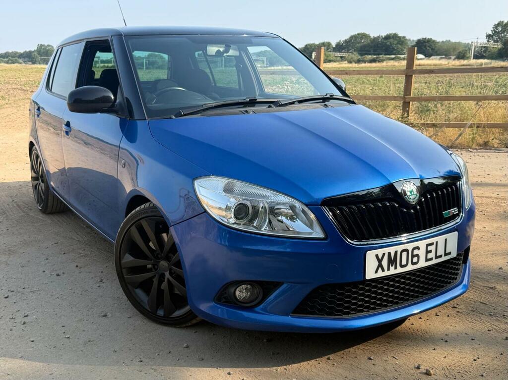 Skoda Fabia 1.4 Tsi Vrs Dsg Euro 5 Blue