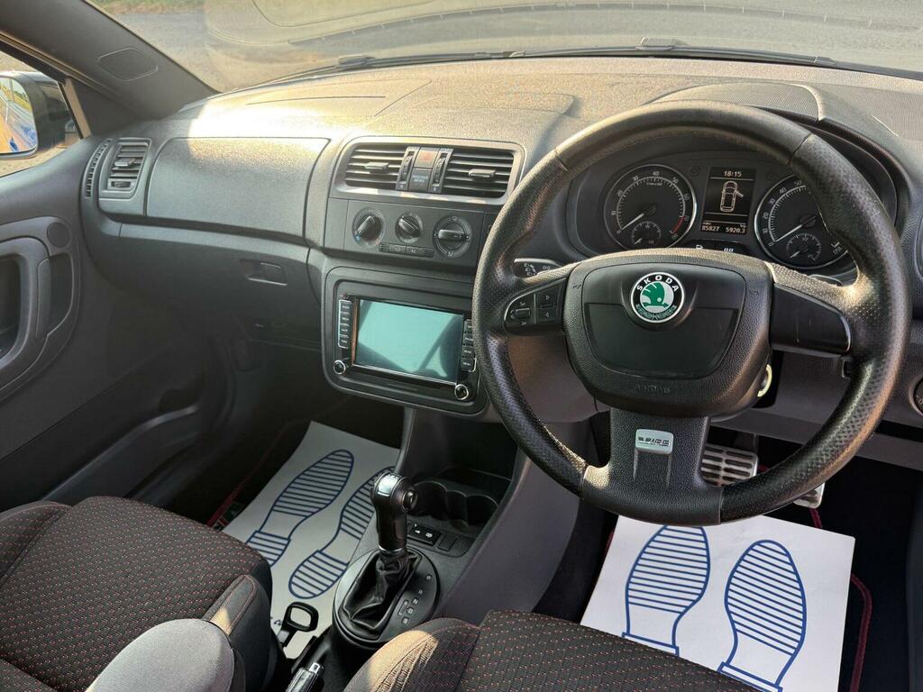 Skoda Fabia Vrs White #13