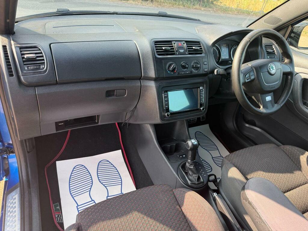 Skoda Fabia Vrs White #26
