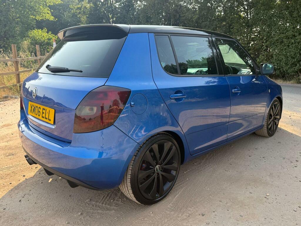 Skoda Fabia 1.4 Tsi Vrs Dsg Euro 5 Blue #4