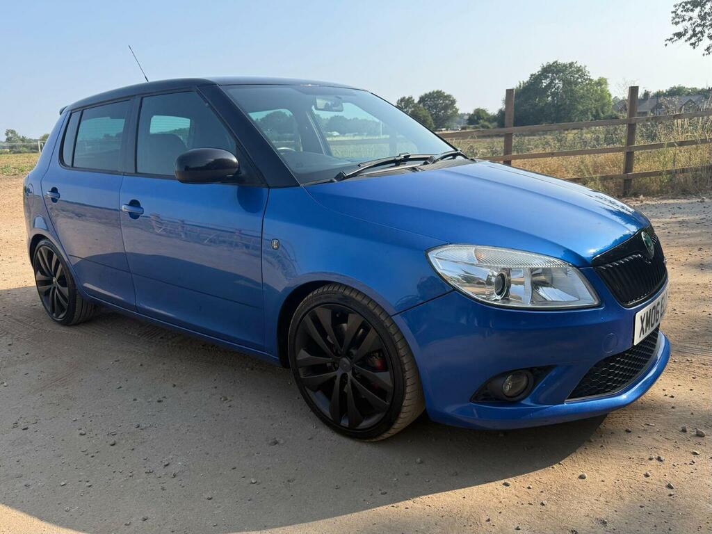 Skoda Fabia 1.4 Tsi Vrs Dsg Euro 5 Blue #2