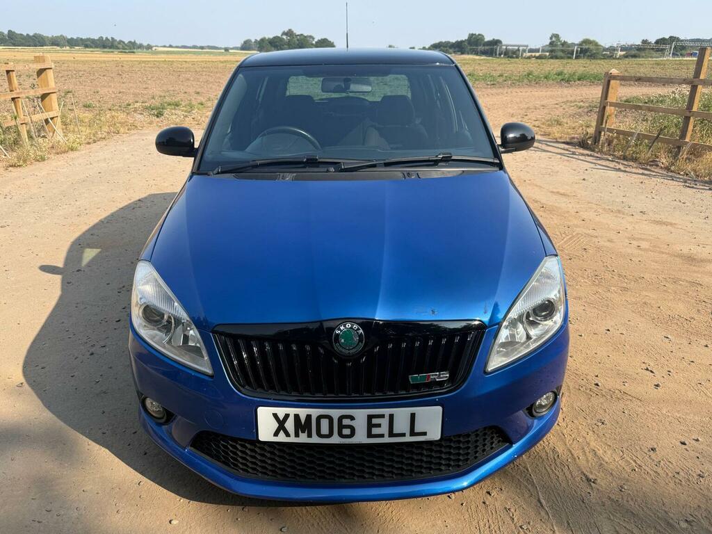 Skoda Fabia Vrs White #10