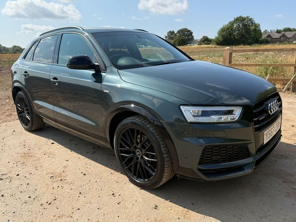 Audi Q3 2.0 Tfsi Black Edition S Tronic Quattro Euro 6 S YS67ZHM Green #4