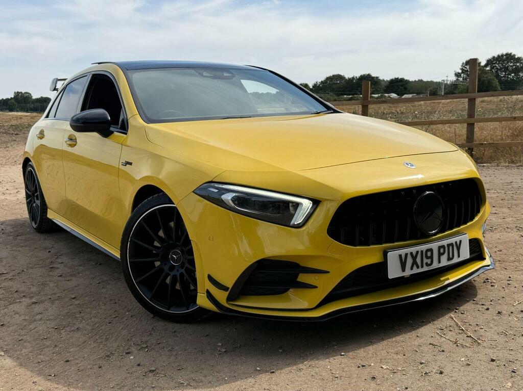 Mercedes-Benz A Class 2.0 A35 Amg Premium Plus Spds Dct 4Matic Euro 6 Yellow