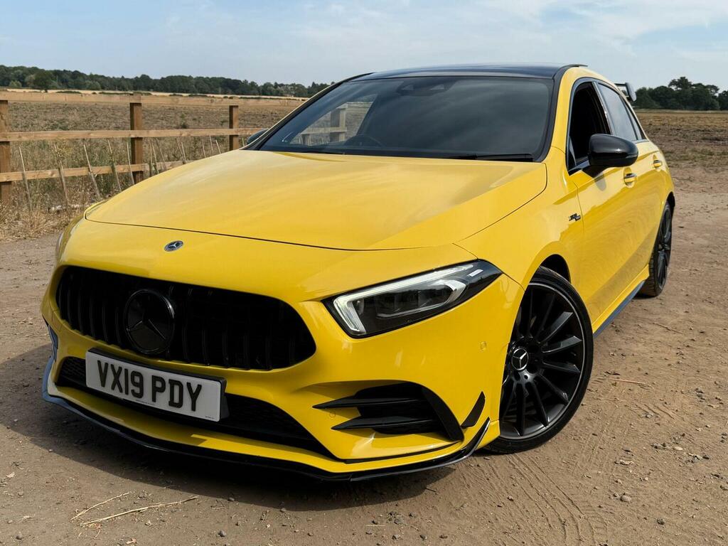 Mercedes-Benz A Class 2.0 A35 Amg Premium Plus Spds Dct 4Matic Euro 6 Yellow #6