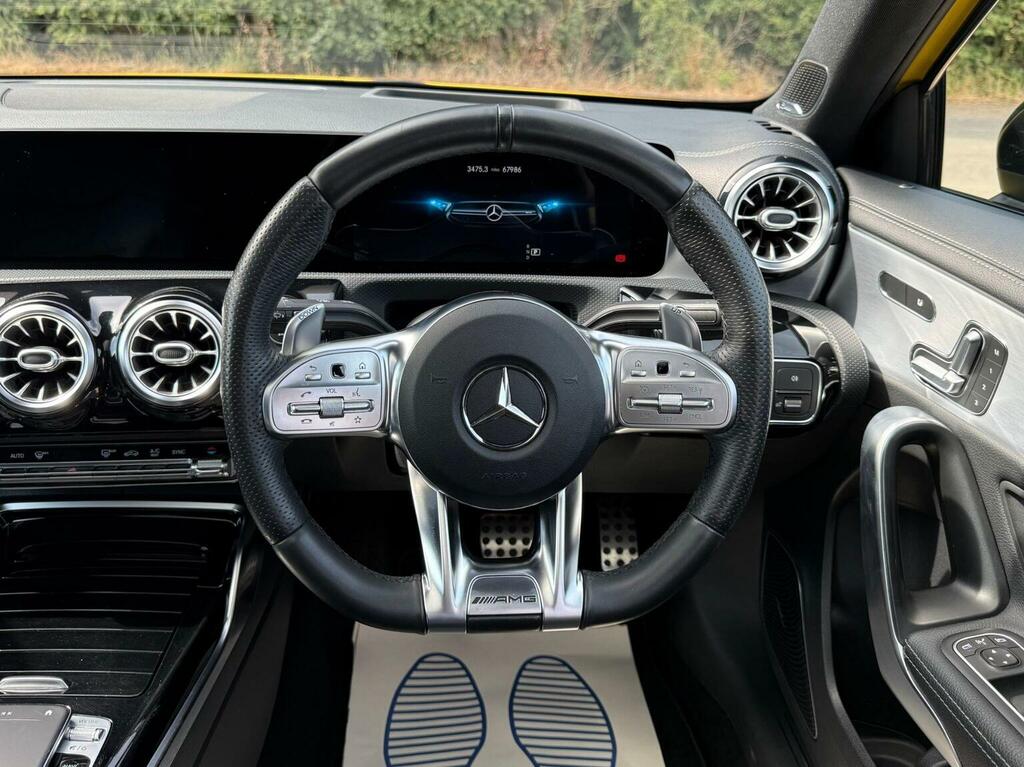Mercedes-Benz A Class 2.0 A35 Amg Premium Plus Spds Dct 4Matic Euro 6 Yellow #4