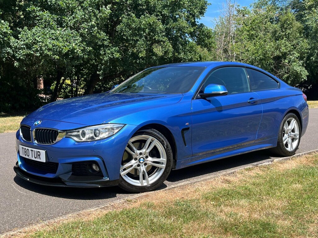 BMW 4 Series 2.0 430I M Sport Euro 6 Ss Blue #3