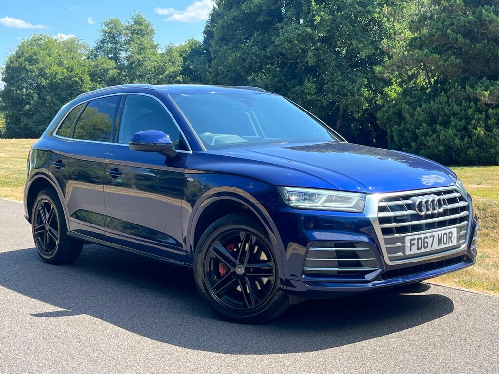Audi Q5 2.0 Tdi S Line S Tronic Quattro Euro 6 Ss Blue #5