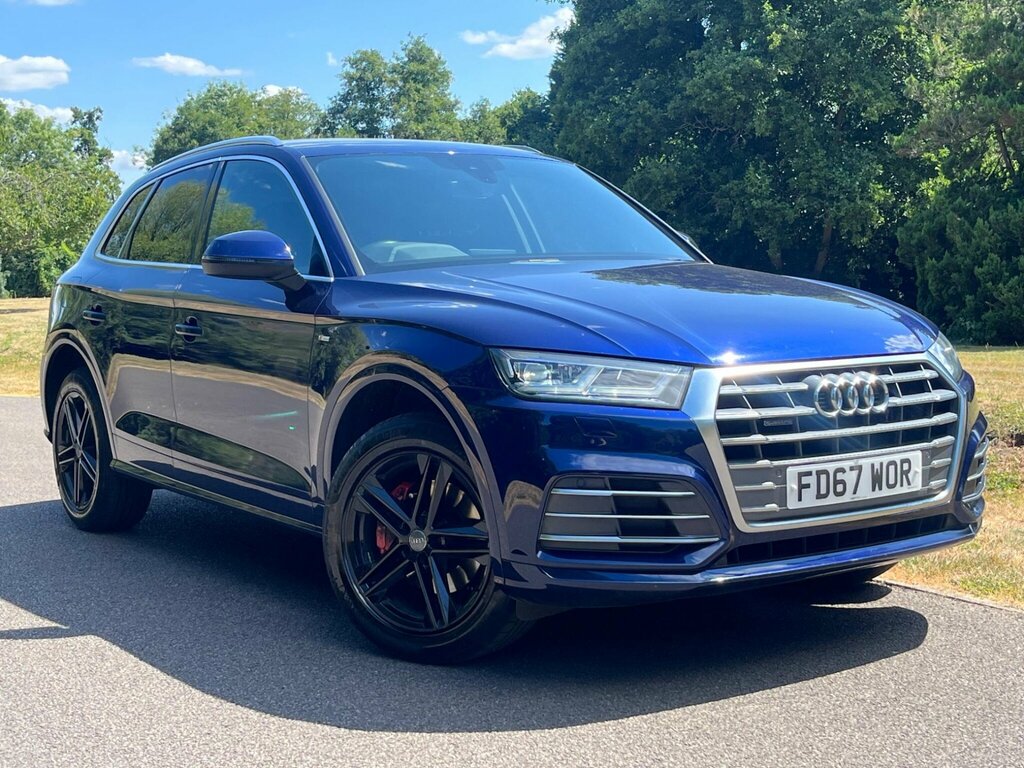 Audi Q5 2.0 Tdi S Line S Tronic Quattro Euro 6 Ss Blue
