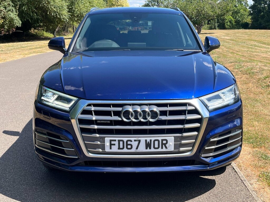 Audi Q5 2.0 Tdi S Line S Tronic Quattro Euro 6 Ss Blue #2