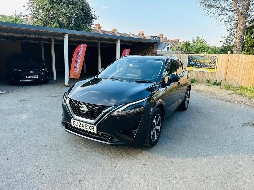 Nissan Qashqai Suv 1.3 Dig-t Mhev N-connecta Xtron Euro 6 Ss 5 BJ24EXR Black #6
