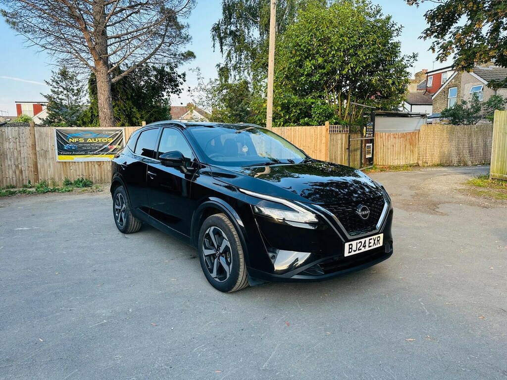 Nissan Qashqai Suv 1.3 Dig-t Mhev N-connecta Xtron Euro 6 Ss 5 BJ24EXR Black #4