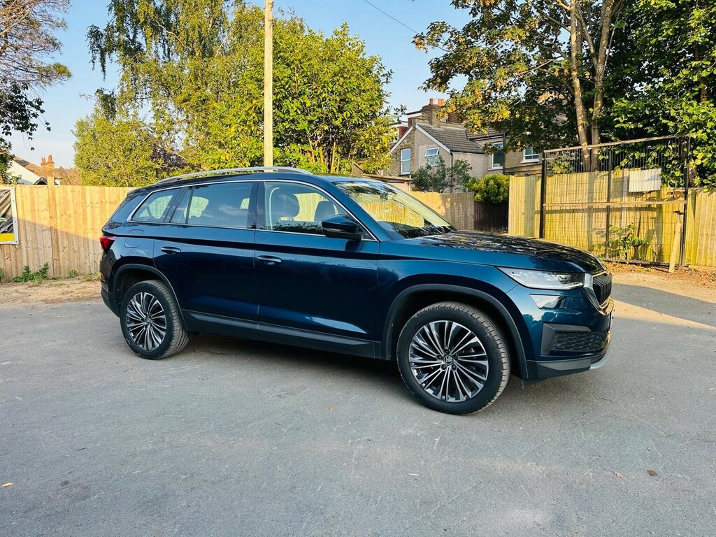 Skoda Kodiaq Suv 1.5 Tsi Act Se L Executive Dsg Euro 6 Ss WF23YYC Blue #5