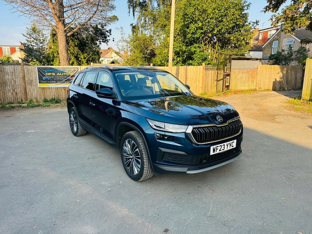 Skoda Kodiaq Suv 1.5 Tsi Act Se L Executive Dsg Euro 6 Ss WF23YYC Blue