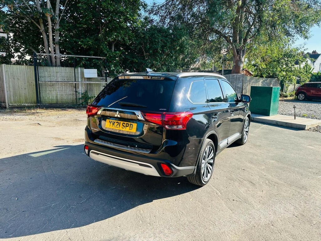 Mitsubishi Outlander Suv 2.0 Mivec Design Cvt 4Wd Euro 6 Ss 202 Black #5
