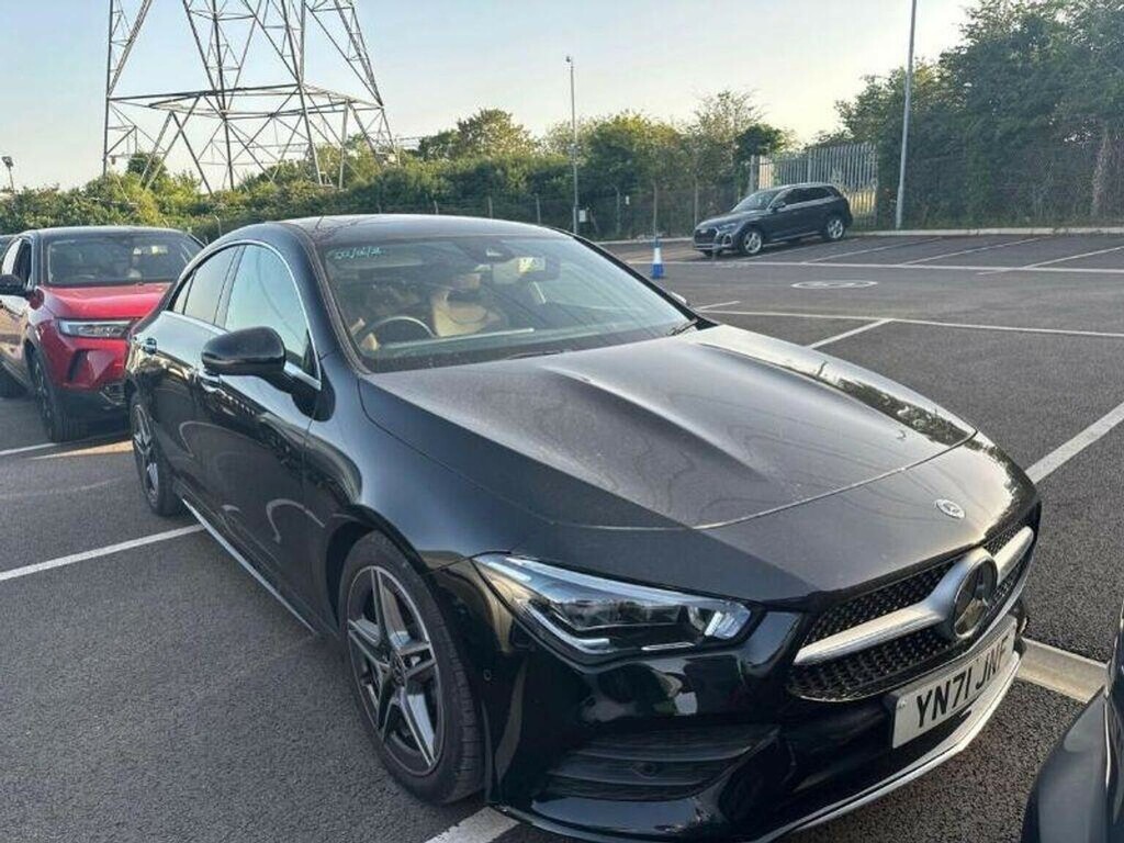 Mercedes-Benz CLA Class Saloon 1.3 Cla180 Amg Line Premium Plus 2 Coupe Black