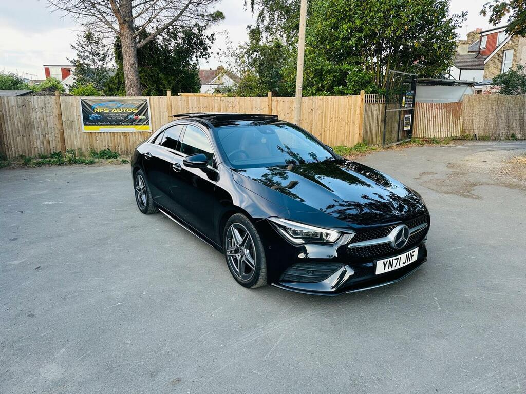 Mercedes-Benz CLA Class Saloon 1.3 Cla180 Amg Line Premium Plus 2 Coupe Black