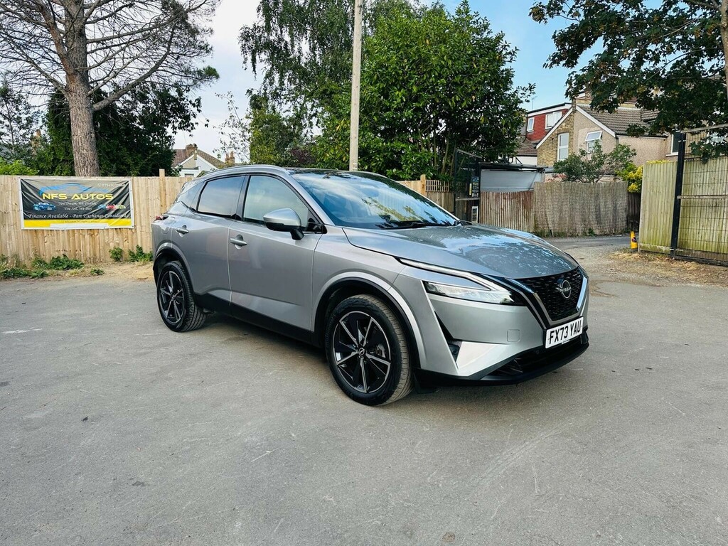 Nissan Qashqai Suv 1.3 Dig-t Mhev Tekna Xtron Euro 6 Ss 2 FX73YAU Silver #3
