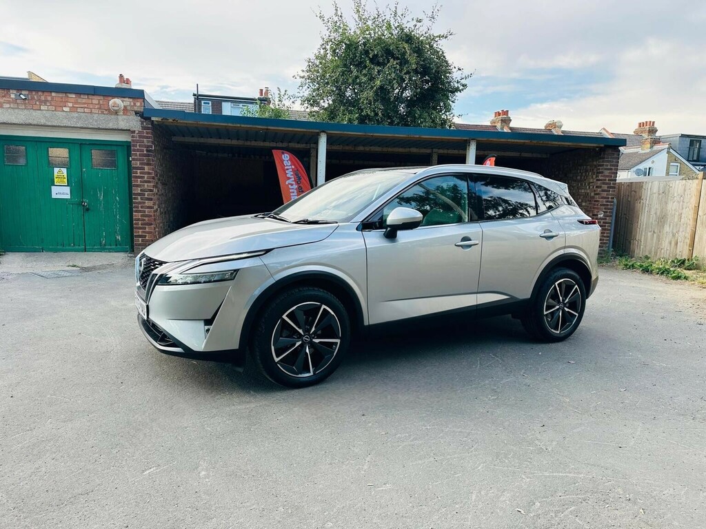 Nissan Qashqai Suv 1.3 Dig-t Mhev Tekna Xtron Euro 6 Ss 2 FX73YAU Silver #6