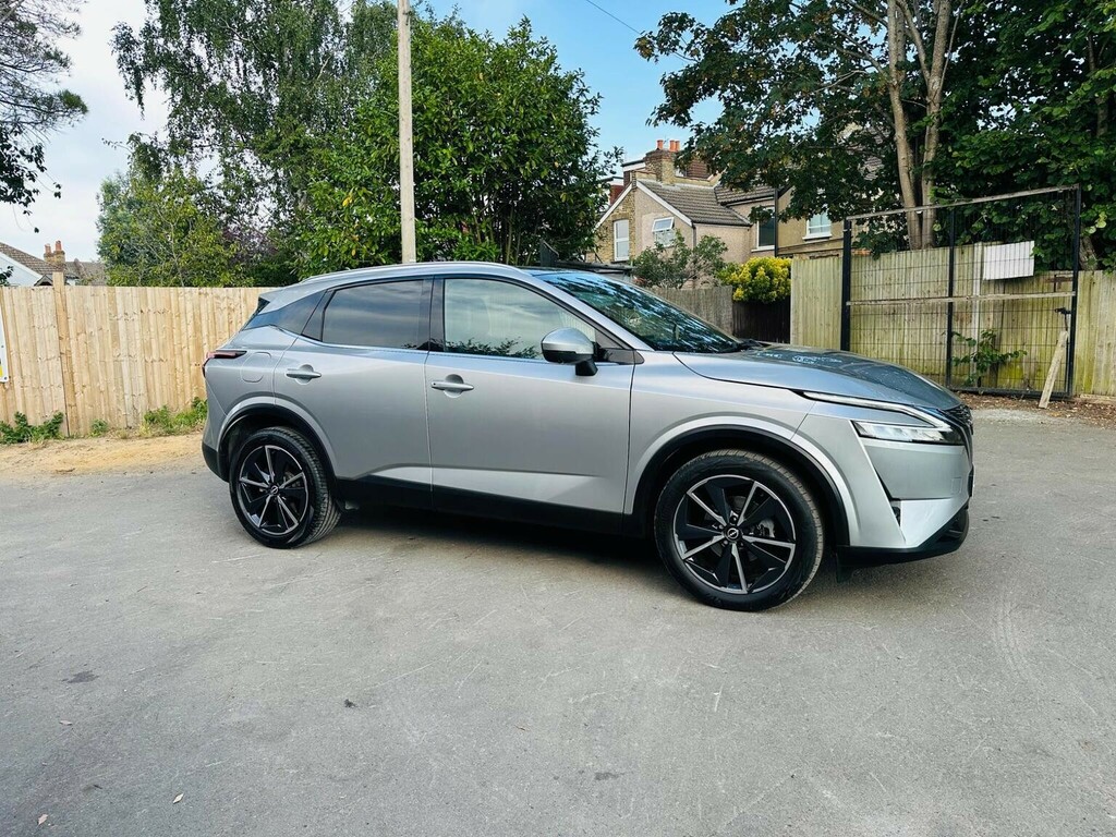 Nissan Qashqai Suv 1.3 Dig-t Mhev Tekna Xtron Euro 6 Ss 2 FX73YAU Silver #4
