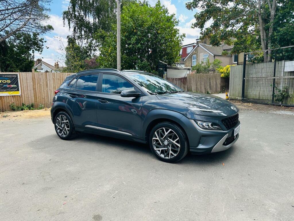 Hyundai Kona 1.6 H-gdi Ultimate Dct Euro 6 Ss Grey #3