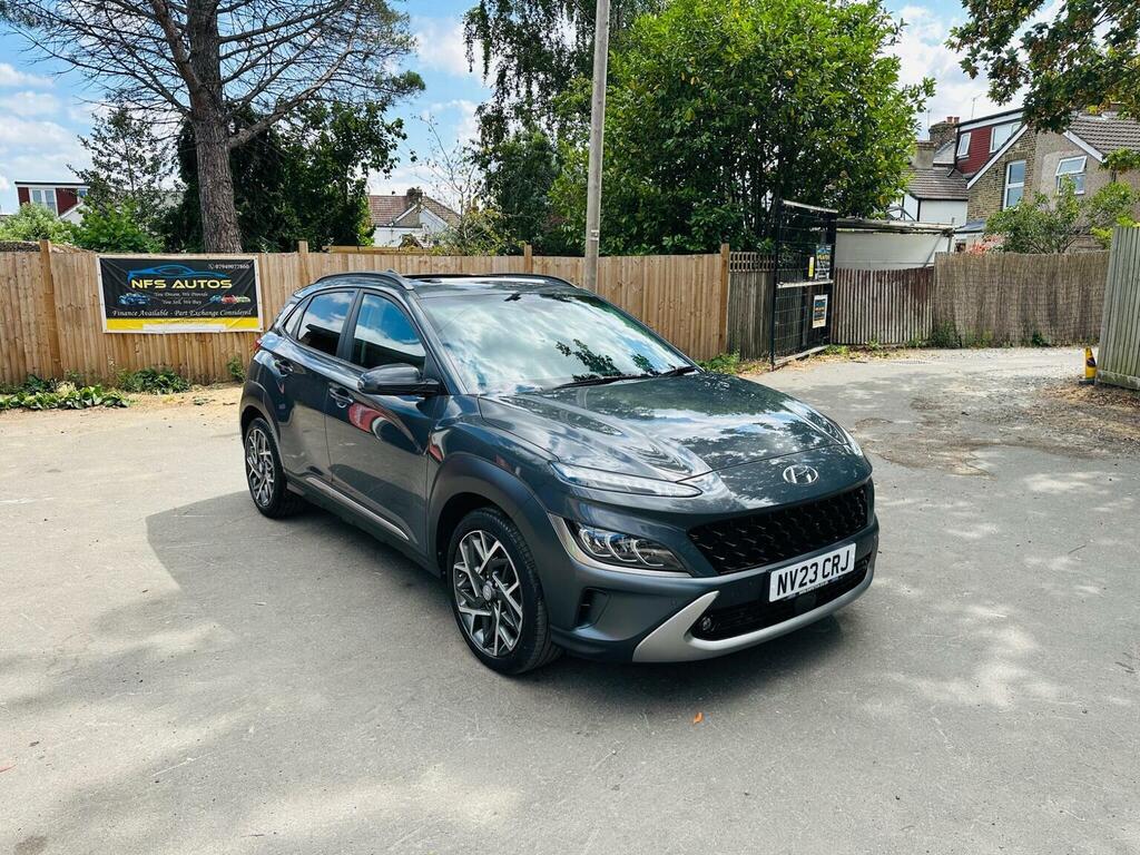 Hyundai Kona 1.6 H-gdi Ultimate Dct Euro 6 Ss Grey #5