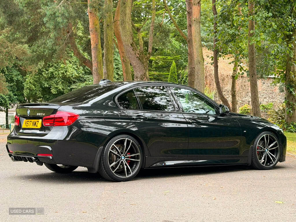 BMW 3 Series 320D Xdrive M Sport Step VNZ5550 Black #4