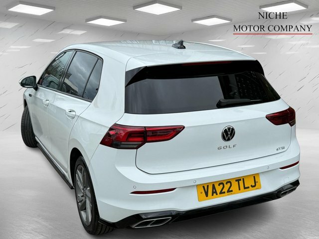 Volkswagen Golf Etsi Mhev R-line Dsg VA22TLJ White #6