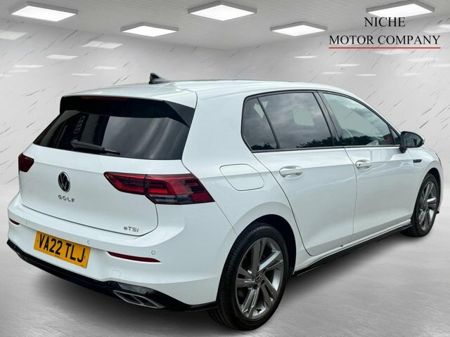 Volkswagen Golf Etsi Mhev R-line Dsg VA22TLJ White #5