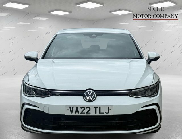 Volkswagen Golf Etsi Mhev R-line Dsg VA22TLJ White #2