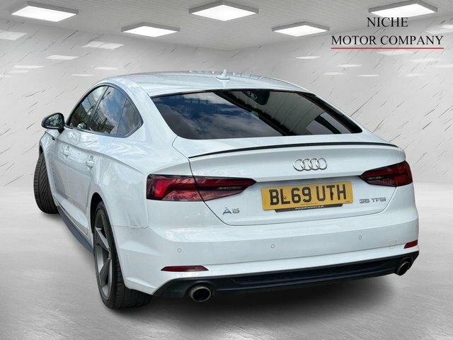 Audi A5 Tfsi 35 Black Edition BL69UTH White #6