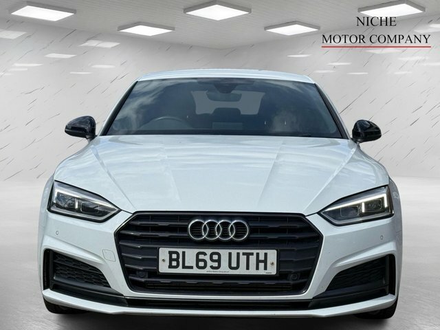 Audi A5 Tfsi 35 Black Edition BL69UTH White #2